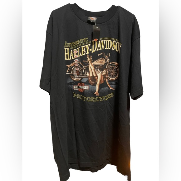 Harley-Davidson Other - Harley Davidson NWT Men’s Graphic T-Shirt Pin Up Girl Sz 2XL